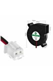 5015 12v Dc Salyangoz Fan 12v 2-pin 3d Yazıcı Soğutma Fanı Santrifüj Blower Fırçasız Fan