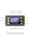 Panel Kutulu Zk-pp2k Kare Dalga Sinyal Jeneratörü Çift Modlu 1 Kanal 1hz-150khz Pwm Pulse Fre.