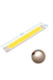 3w 60x8mm Sıcak Beyaz Şerit Led Modül Gün Işığı Aluminyum Pcb Cob Şerit Led Lamba Aydınlatma Işık
