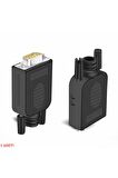 Kutulu DB9 Erkek Konnektör 9 Pin D-Sub Seri Port Terminal Adaptör RS232 RS485