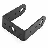 Uzun U Servo Motor Metal Montaj Parçası Braket MG995 MG996R S3003 TD-8120MG Alüminyum Tutucu