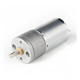 12V 5Rpm JGA25-370 Redüktörlü DC Motor Metal Dişli Yüksek Tork Kuvvet 25mm Robot Oyuncak