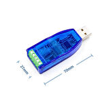 USB to RS232 + RS485 Modül Kutulu Endüstriyel Tip Seri Port Sinyal Çevirici Haberleşme Otomasyon