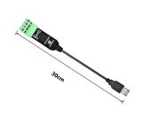 30cm Kablolu USB to RS485 Modül Kutulu Endüstriyel Tip Com Seri Port Sinyal Çevirici Haberleşme