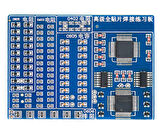 Smd Lehim Öğrenme Seti 77 Parça Smt Elektronik Eğitim Kiti Deney Pratikleme Kartı Qfp44 Sop16
