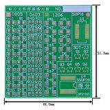 Smd Lehim Öğrenme Seti 62 Parça Smt Elektronik Eğitim Kiti Deney Pratikleme Kartı Sop14 0603 0805