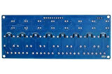 8 Kanal DC 12V Röle Modül AC 250V DC 30V 10A Optokuplör İzolasyonlu Girişler Elektronik Anahtar
