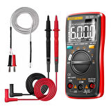 Aneng AN113D Dijital Multimetre Otomatik Algılama True-Rms NCV Voltmetre Ampermetre AC DC Voltaj Ak