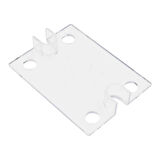 Ssr Modüller için Koruyucu Pleksi Kapak Plastik Şeffaf Solid State Röle Üst Cover Kılıf