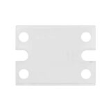 Ssr Modüller için Koruyucu Pleksi Kapak Plastik Şeffaf Solid State Röle Üst Cover Kılıf