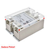 Ssr Modüller için Koruyucu Pleksi Kapak Plastik Şeffaf Solid State Röle Üst Cover Kılıf