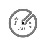 Uhf J41 Etiket Kart 860-960Mhz 12mm Yuvarlak Yapışkanlı Pasif Rfid Film Tag Ürün Araba Kitap Kıyafe