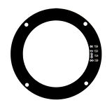 12 Bit NeoPixel Halka Ring WS2812B 5050 Rgb Led Modül 12’li Dijital Adreslenebilir Lamba Programlana