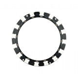 16 Bit NeoPixel Halka Ring WS2812B 5050 Rgb Led Modül 16’lı Dijital Adreslenebilir Lamba Programlan