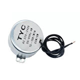 TYC-50 AC 220V 15RPM Senkron Motor Kuluçka Isıtıcı Fan Saat Zamanlayıcı Vitrin Perde Makine 4W Sesz