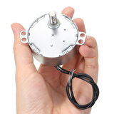 TYC-50 AC 220V 15RPM Senkron Motor Kuluçka Isıtıcı Fan Saat Zamanlayıcı Vitrin Perde Makine 4W Sesz