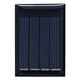 Güneş Pili 2V 50mA 34x50mm Solar Fotovoltaik Hücre Elektrik Üretici Panel Modül Pil Akü Batarya 