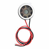 Hoparlör 1W 8ohm 20mm Yuvarlak 10cm Kablolu Mini 2cm Speaker Ses Müzik Amfi Ürün Müze Otomobil Tel