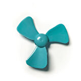50mm 3 Kanat Pervane Oyuncak Pervane Rüzgar Gülü Su Botu RC DIY Motor Propeller