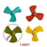 50mm 3 Kanat Pervane Oyuncak Pervane Rüzgar Gülü Su Botu RC DIY Motor Propeller