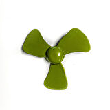 60mm 3 Kanat Pervane Oyuncak Pervane Rüzgar Gülü Su Botu RC DIY Motor Propeller