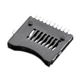 Micro SD Kart Soketi Hafıza Kartı Microsd Kart Bellek Yaylı Kart Algılayıcı 8 + 2 Pin Konnektör