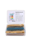 Kutulu 600 Parça Direnç Seti 10ohm / 1Mohm 30 Farklı Tip 20şer Adet Metal Film Dip Direnç