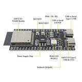 ESP32-S3-DevKitC-1 N16R8 Wifi Bluetooth 5 Modül Geliştirme Kartı ESP32-S3-N16R8 32 Bit Çift Çekirdek