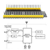 ESP32-S3-DevKitC-1 N16R8 Wifi Bluetooth 5 Modül Geliştirme Kartı ESP32-S3-N16R8 32 Bit Çift Çekirdek