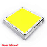 9cm x 9cm x 1.5cm Alüminyum Metal Soğutucu Blok Radyatör Amfi Led Entegre Transistor Vga Ram CPU