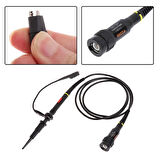 P2200 Osiloskop Probu 200MHz x1 x10 Kazanç Anahtarlı Bnc Soket DC 300 / 600V CATII BNC 1 Metre Kablo