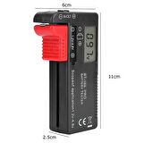 BT-168 PRO Pil Test Cihazı AA AAA C D 9V 18650 16340 14500 10440 1.2V 1.5V  3V 3.7V 4.8V Dijital Ölç