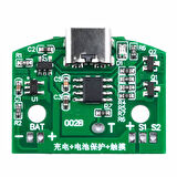 Type C Usb Masa Lamba Dokunmatik Led Dimmer Gece Lambası 3.7V Lion Lityum Pil Şarj 8W Parlaklık Kont