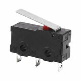 KW11-3Z-B Micro Switch Anahtar 16mm Kol 5A 250V Kollu NO NC COM SPDT Sınırlayıcı Momentary Buton