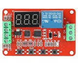 DVB01 DC12V Modül Voltmetre Şarj Deşarj Koruma Voltaj Aralık Karşılaştırıcı 220V 6A Röle Kontrol