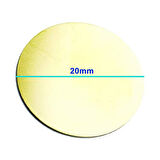20mm Piezo Disk Ses Üretici Oyuncak Alarm Acil Tehlike Uyarı Kapı Zil Oyun Ton Şarkı Kısa Devre Buto