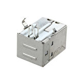 Usb Type B Dişi Soket USB 2.0 4 Pin Lehimlenebilir Elektronik Cihaz Usb Port Adaptör Konnektör