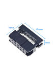 2x5 Pin IDC Konnektör 10 Pin Kablo Soketi 2.54mm 180 Derece Dişi Header Devre PCB Bağlantı Parçası