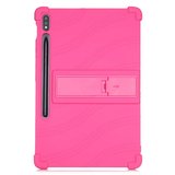 ALLY Galaxy Tab S8 S7 T870 / T875 11 inç Standlı Silikon Kılıf-(5775)