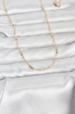 CM 14K Gold Renk Bar Zincir Model 60 cm Kadın Kolye 5886