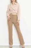 Crop Ceket Bej   1026.1247.