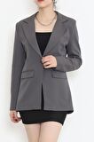 AKSU Blazer Ceket Antrasit - 16610.1811.
