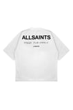 Unisex Oversize ALL SAINT BASIC Baskılı Boxy Fit Kalın Kumaşlı (240gsm) T-shirt