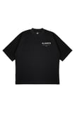 Unisex Oversize ALL SAINT BASIC Baskılı Boxy Fit Kalın Kumaşlı (240gsm) T-shirt