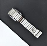 Apple Watch 8 7 6 5 4 3 Se Ultra 42 / 44 / 45 / 49 MM Uyumlu Metal Paslanmaz Çelik Kordon