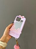 Iphone 14 Pro Max Uyumlu Aynalı Barbie Kılıf Lila