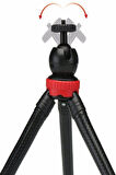 Esnek Flexible Tripod Kamera Profesyonel Telefon Tutucu 360 Derece Tripot