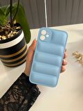 Iphone 13 Uyumlu Şişme Kılıf Puffer Case Tam Koruma