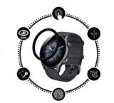 Amazfit GTR 3 Pro Akıllı Saat Uyumlu 5d Tam Kaplama Nano Ekran Koruyucu