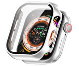 Apple Watch Series 10 ile Uyumlu 46 mm Ekran Koruyucu Kılıf Şeffaf